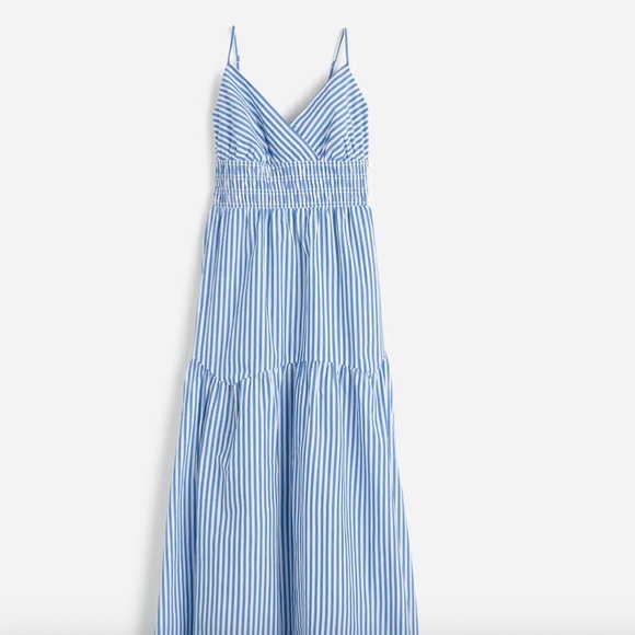 Empire-Waist Tiered Maxi Dress in Stripe - Picture 3 of 3